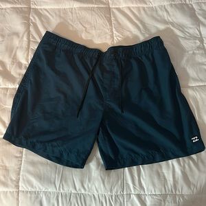 Billabong board shorts. 2xl. Barely worn, great condition. Turquoise.